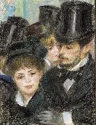 Pierre-Auguste Renoir Young people in the street china oil painting artist